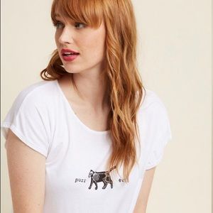 Modcloth Things That Go Meow in the Night Tee